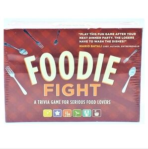 Foodie Fight Trivia Game NEW